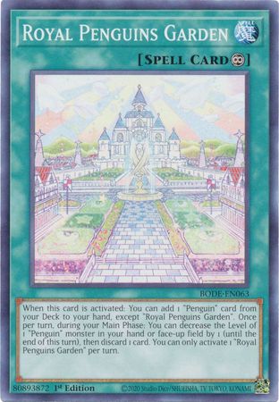 Royal Penguins Garden - BODE-EN063 - Common 1