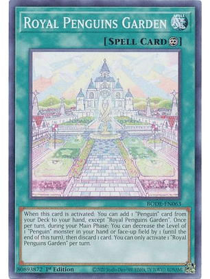 Royal Penguins Garden - BODE-EN063 - Common