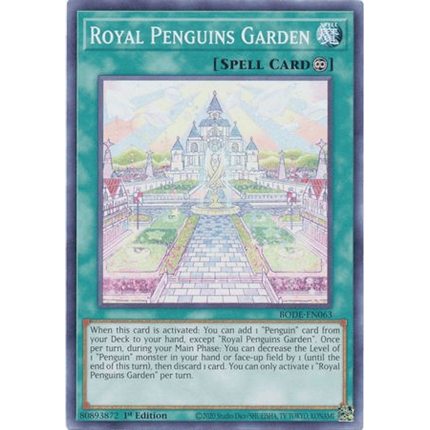 Royal Penguins Garden - BODE-EN063 - Common