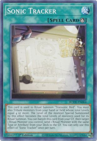 Sonic Tracker - BODE-EN064 - Common 1