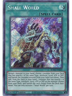Small World - BODE-EN069 - Secret Rare