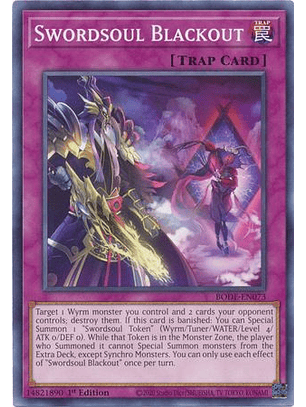 Swordsoul Blackout - BODE-EN073 - Common