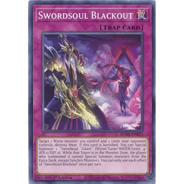 Swordsoul Blackout - BODE-EN073 - Common
