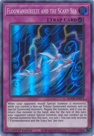 Floowandereeze and the Scary Sea - BODE-EN075 - Super Rare 1