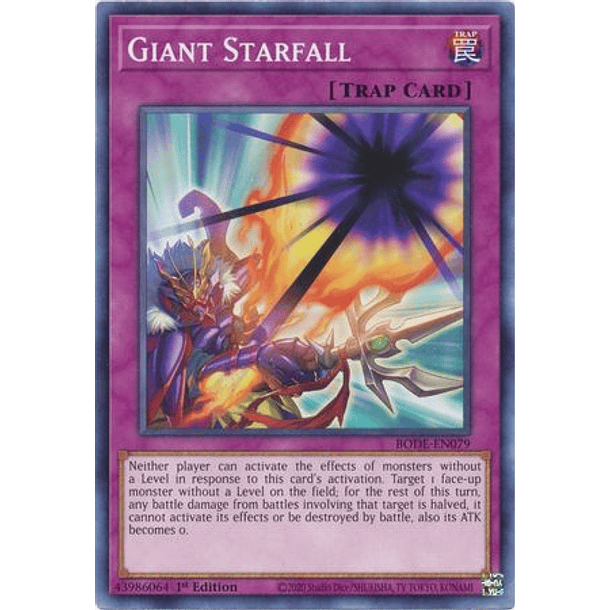 Giant Starfall - BODE-EN079 - Common
