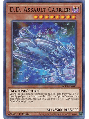 D.D. Assault Carrier - BODE-EN082 - Common