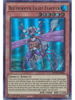 Beetrooper Light Flapper - BODE-EN086 - Ultra Rare