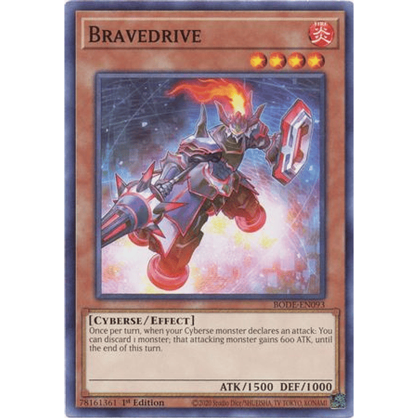 Bravedrive - BODE-EN093 - Common