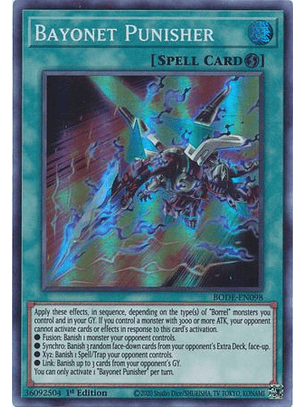 Bayonet Punisher - BODE-EN098 - Super Rare