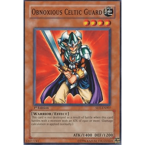Obnoxious Celtic Guard - SD5-EN007 - Common 