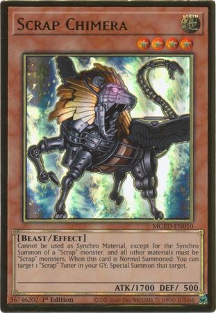 Scrap Chimera - MGED-EN010 - Premium Gold Rare 1