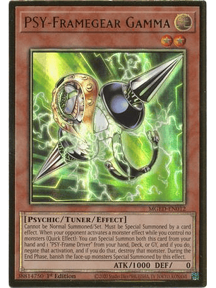 PSY-Framegear Gamma - MGED-EN012 - Premium Gold Rare