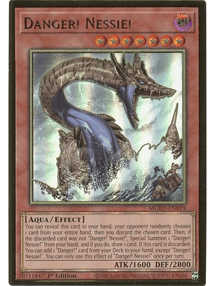 Danger! Nessie! - MGED-EN019 - Premium Gold Rare