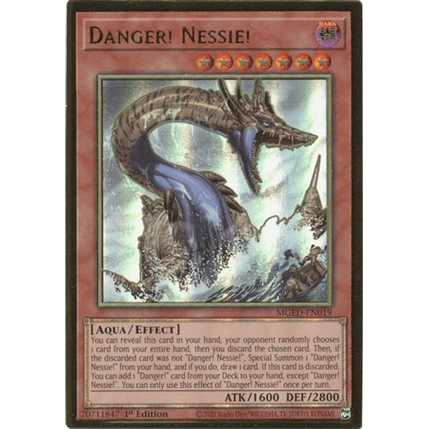 Danger! Nessie! - MGED-EN019 - Premium Gold Rare