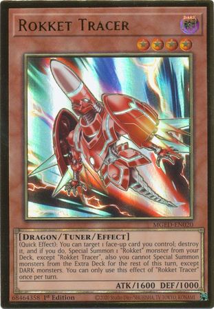 Rokket Tracer - MGED-EN020 - Premium Gold Rare 1