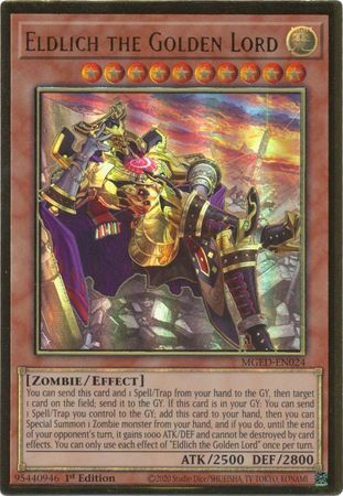 Eldlich the Golden Lord - MGED-EN024 - Premium Gold Rare 1