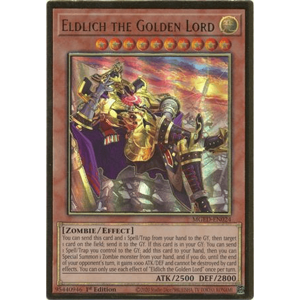 Eldlich the Golden Lord - MGED-EN024 - Premium Gold Rare