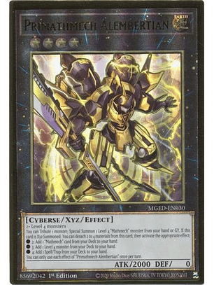 Primathmech Alembertian - MGED-EN030 - Premium Gold Rare