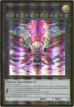 Number iC1000: Numerounius Numerounia - MGED-EN032 - Premium Gold Rare 1