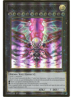 Number iC1000: Numerounius Numerounia - MGED-EN032 - Premium Gold Rare