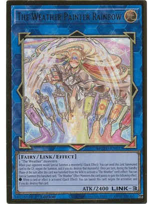 The Weather Painter Rainbow - MGED-EN033 - Premium Gold Rare