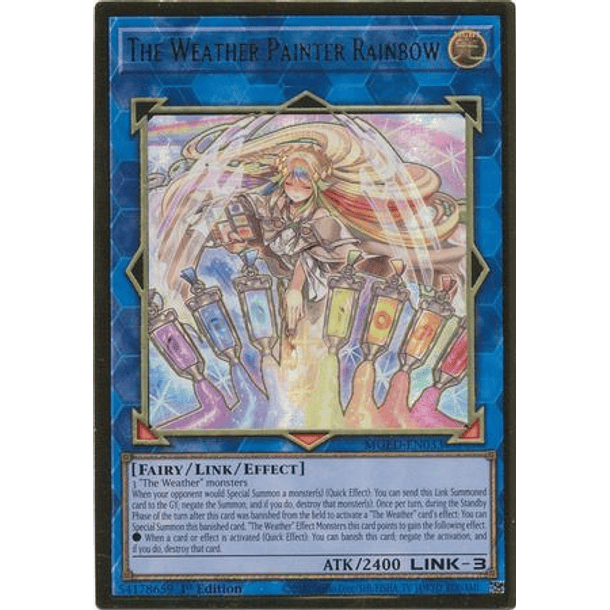 The Weather Painter Rainbow - MGED-EN033 - Premium Gold Rare