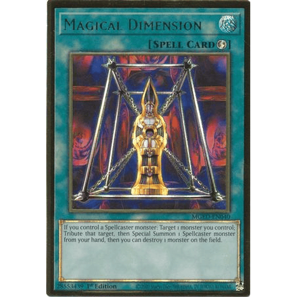 Magical Dimension - MGED-EN040 - Premium Gold Rare