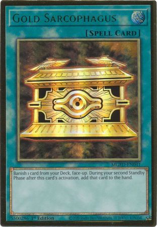 Gold Sarcophagus - MGED-EN041 - Premium Gold Rare 1