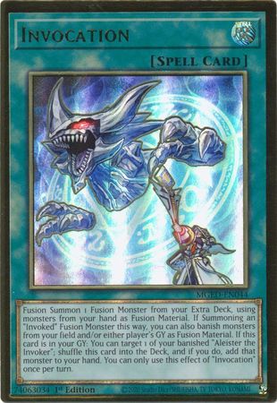 Invocation - MGED-EN044 - Premium Gold Rare 1