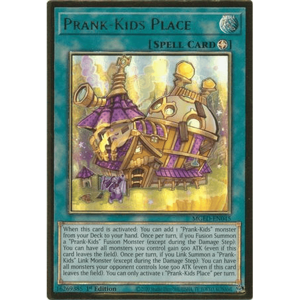 Prank-Kids Place - MGED-EN045 - Premium Gold Rare