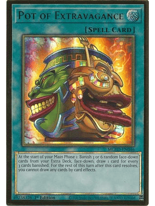 Pot of Extravagance - MGED-EN046 - Premium Gold Rare