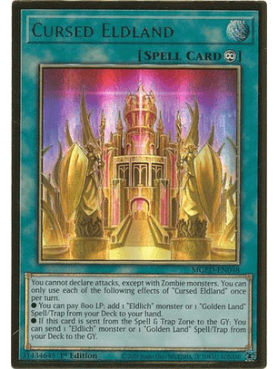 Cursed Eldland - MGED-EN048 - Premium Gold Rare