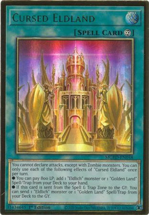 Cursed Eldland - MGED-EN048 - Premium Gold Rare