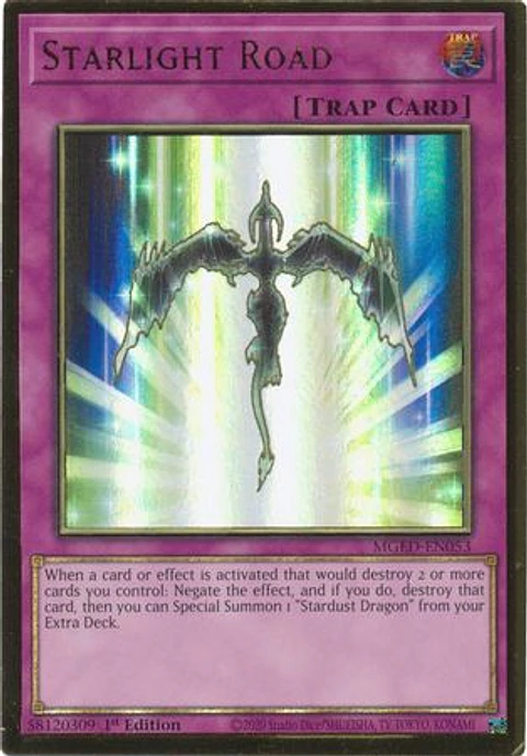 Starlight Road - MGED-EN053 - Premium Gold Rare