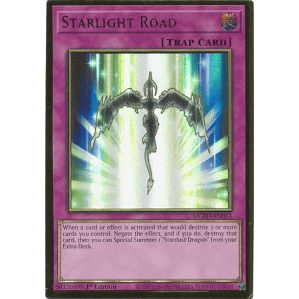 Starlight Road - MGED-EN053 - Premium Gold Rare