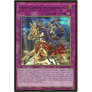 Conquistador of the Golden Land - MGED-EN054 - Premium Gold Rare