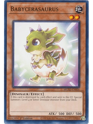 Babycerasaurus - MGED-EN056 - Rare