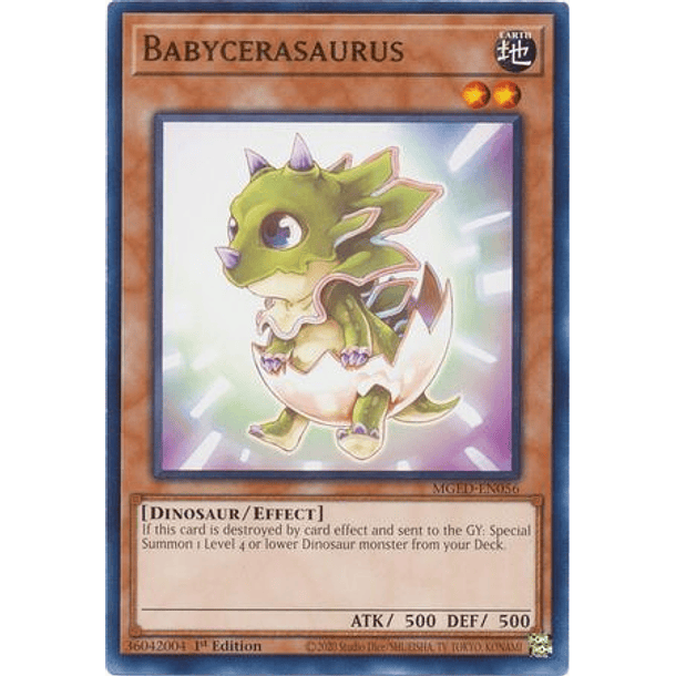 Babycerasaurus - MGED-EN056 - Rare
