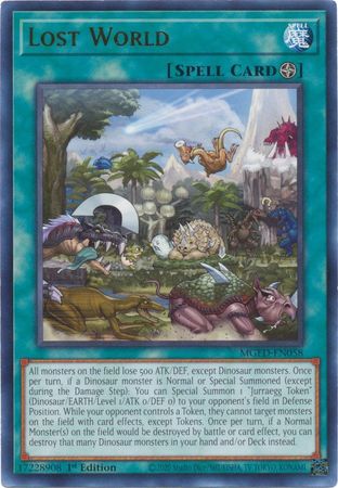 Lost World - MGED-EN058 - Rare 1
