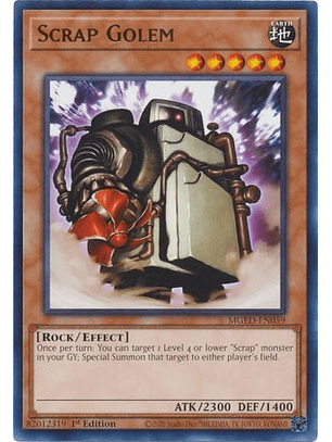 Scrap Golem - MGED-EN059 - Rare