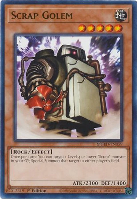 Scrap Golem - MGED-EN059 - Rare