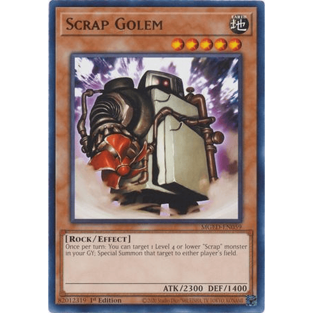 Scrap Golem - MGED-EN059 - Rare