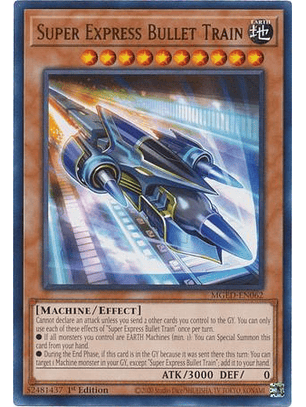 Super Express Bullet Train - MGED-EN062 - Rare