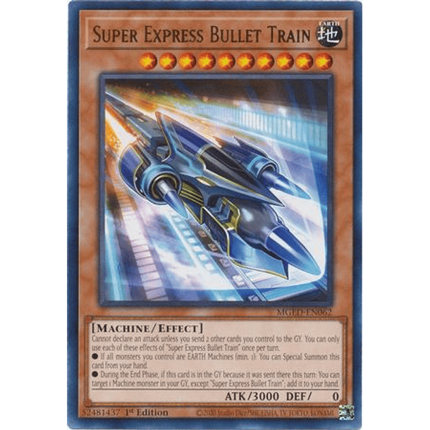 Super Express Bullet Train - MGED-EN062 - Rare