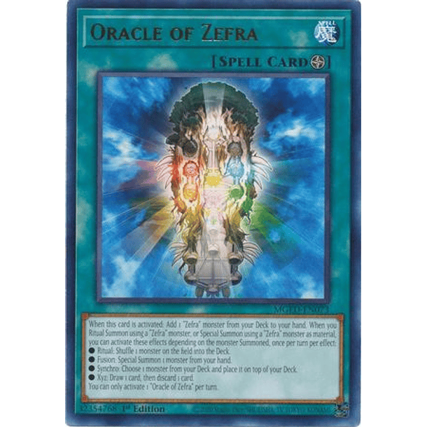 Oracle of Zefra - MGED-EN073 - Rare