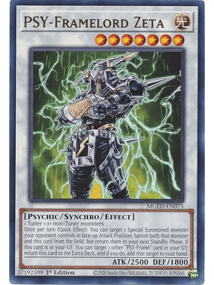 PSY-Framelord Zeta - MGED-EN075 - Rare