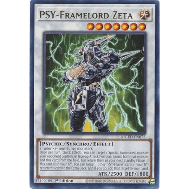 PSY-Framelord Zeta - MGED-EN075 - Rare