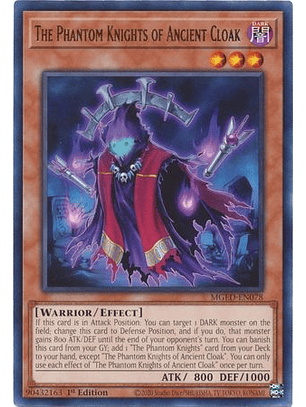 The Phantom Knights of Ancient Cloak - MGED-EN078 - Rare