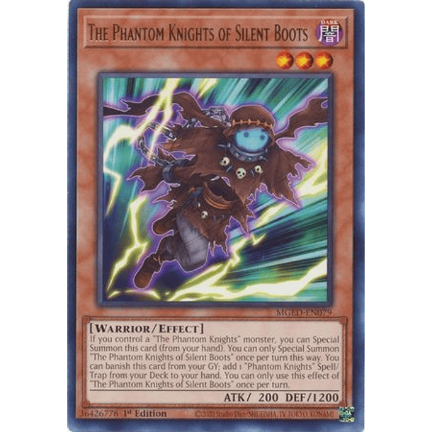 The Phantom Knights of Silent Boots - MGED-EN079 - Rare