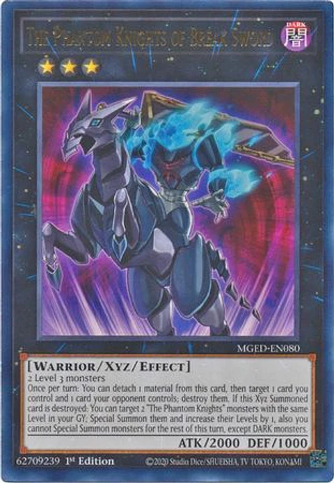 The Phantom Knights of Break Sword - MGED-EN080 - Rare